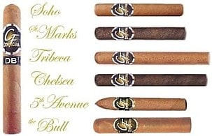 Cigars are from the Dominican Republic and used at events with a cigar roller in Georgia.